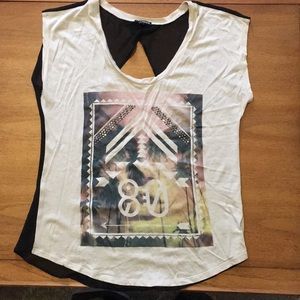 Express cut out tshirt